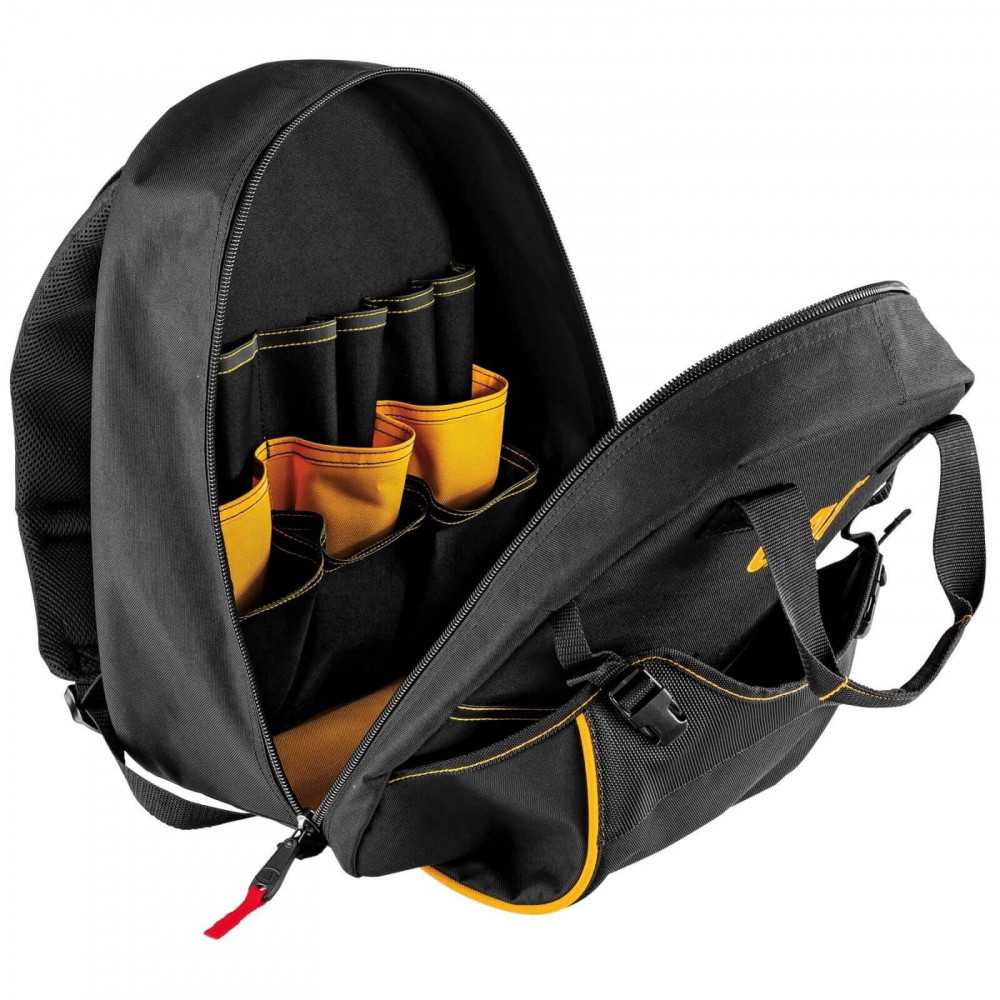 Mochila de herramientas 17" C/18 Bolsillos CAT 980203N - Imagen 6