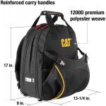 Mochila de herramientas 17" c/31 bolsillos CAT 980202N - Imagen 8