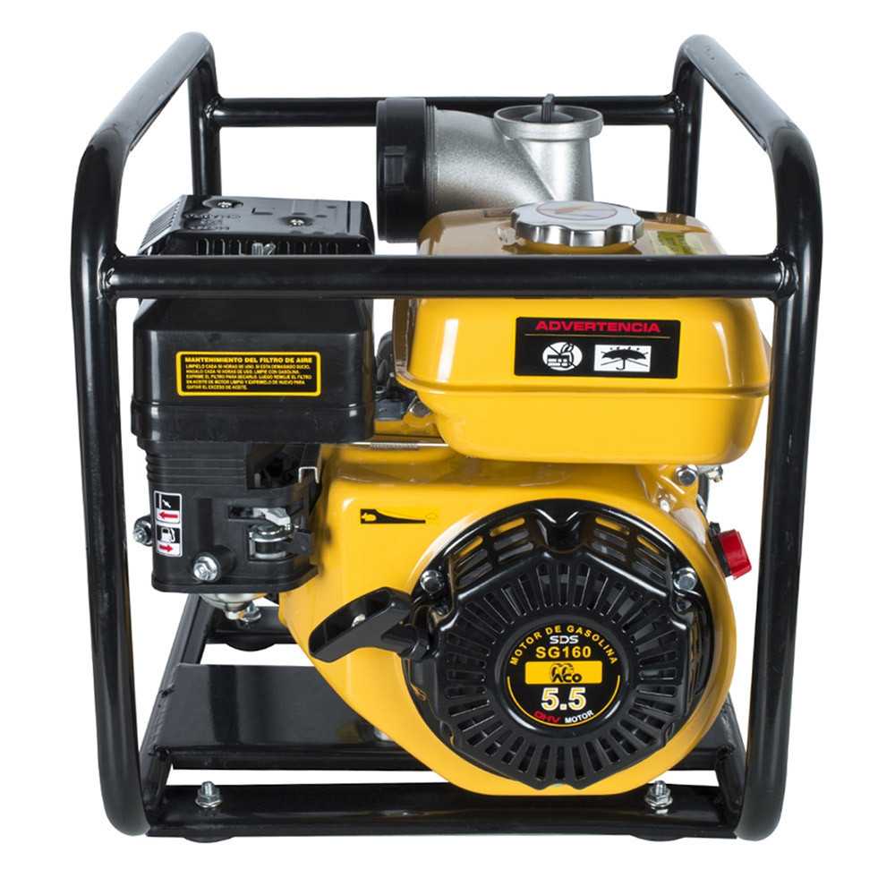 Motobomba bencinera 3"x3" 5.5 Hp SGP30L Sds Power MI-SDS-37664 - Imagen 3