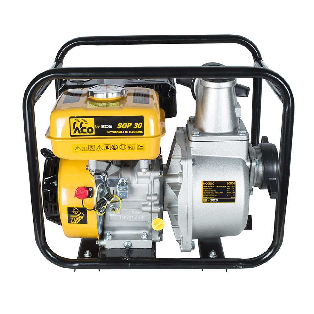 Motobomba bencinera 3"x3" 5.5 Hp SGP30L Sds Power MI-SDS-37664 - Imagen 2