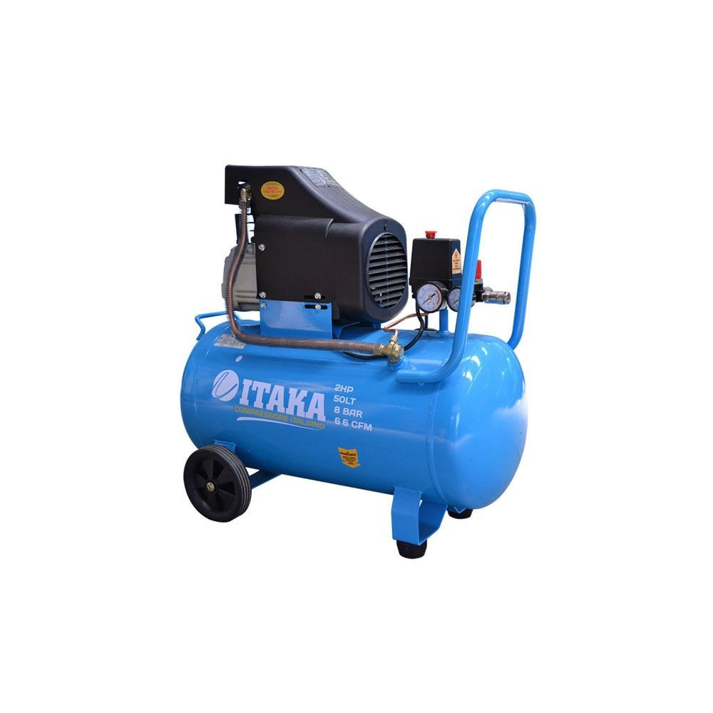 Motocompresor 50 Litros 2HP 220V IT-2050B Itaka 881002 - Imagen 2