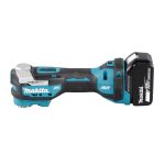 Multiherramienta Inalámbrica 18V + 2 baterías 5.0 ah + cargador + Maleta Makita DTM52RTJX1 - Imagen 3