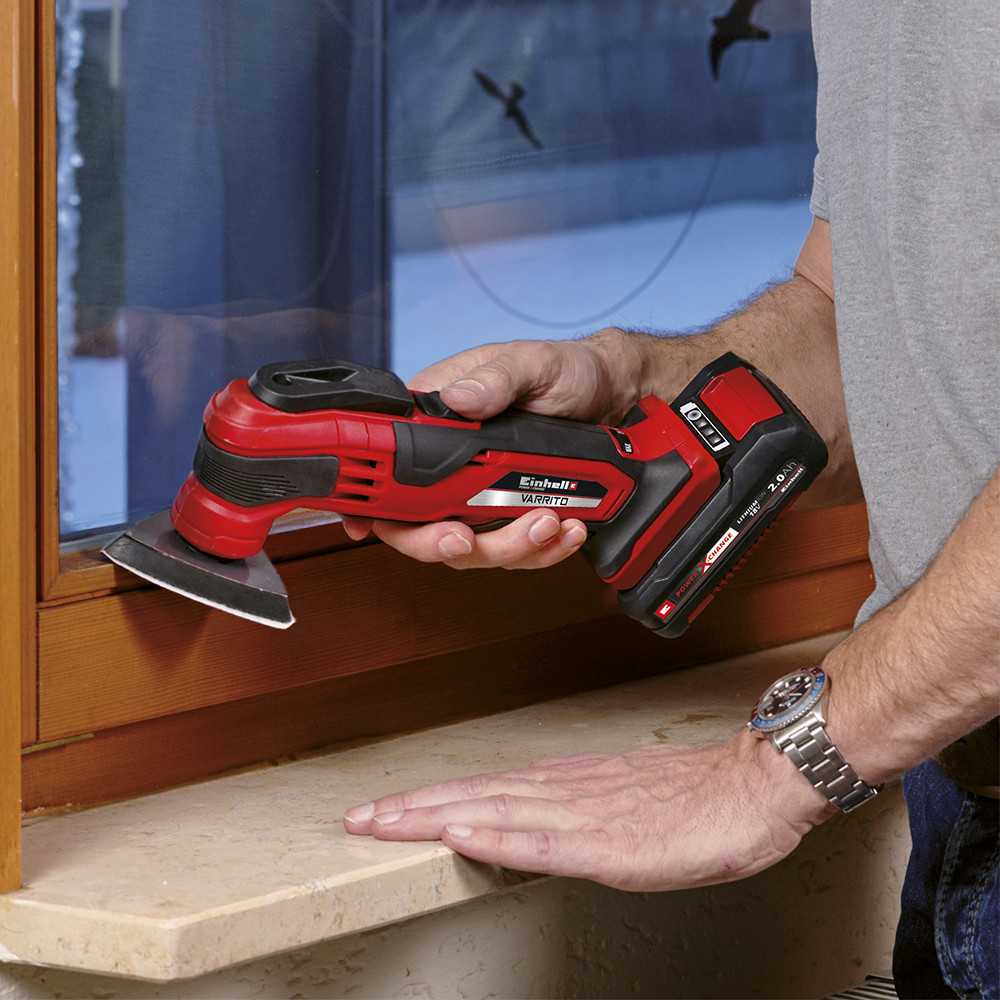 Multiherramienta Inalámbrica 18V VARRITO (Sin batería ni cargador) Einhell 4465160 - Imagen 5