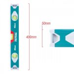Nivel De Aluminio 3 Aguas 40 cm Total Tools TMT24016
