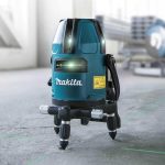 Nivel Laser Inalámbrico Líneas Verdes 4 vertical 1 horizontal 12V Sin batería Makita SK40GDZ