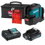Nivel Laser Inalámbrico Rojo +Batería 2.0Ah 12v+Cargador Makita SK105DZ + 197343-0 + 197397-7 - Imagen 2