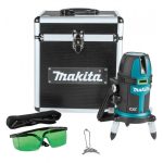 Nivel Laser Inalámbrico Verde 12V+ Batería 2.0 AH 12V + Cargador Rápido Makita SK312GDZ + 197363-4 + 197397-7