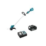 Orilladora Inalámbrica 18V + 1 batería 5Ah + Cargador rápido simple Makita DUR184LRT - Imagen 2