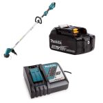 Orilladora Inalámbrica 18V + Cargador Rápido + Batería 18V 3AH Makita DUR192LRF - Imagen 2