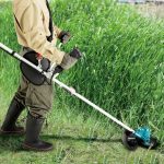 Orilladora Inalámbrica 18V mango en U + Cargador Simple + 2 Baterías 18V 5AH Makita DUR191URT3