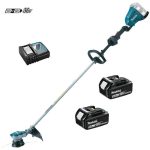 Orilladora Inalámbrica 18Vx2 + 2 baterías 5Ah +Cargador rápido simple Makita DUR364LRT2