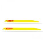Pack 2 Sierras Sables Bimetálicas - Madera - 305 mm - 6 TPI - Starret