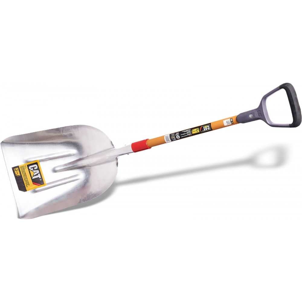 Pala Carbonera Aluminio Mango Fibra Vidrio Con Asa CAT J12-220 - Imagen 1