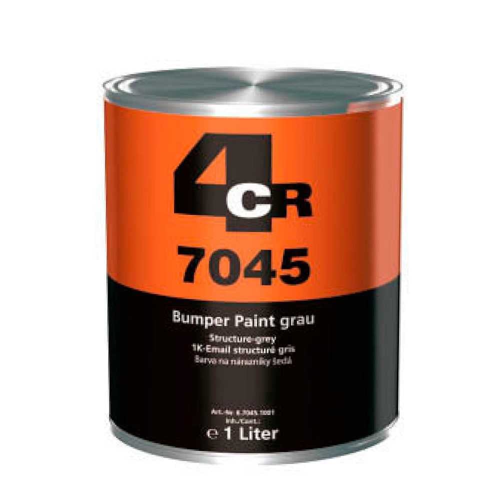 Pintura Parachoque Gris Tarro 1lt Bumper Spray 7045 4CR - Imagen 1