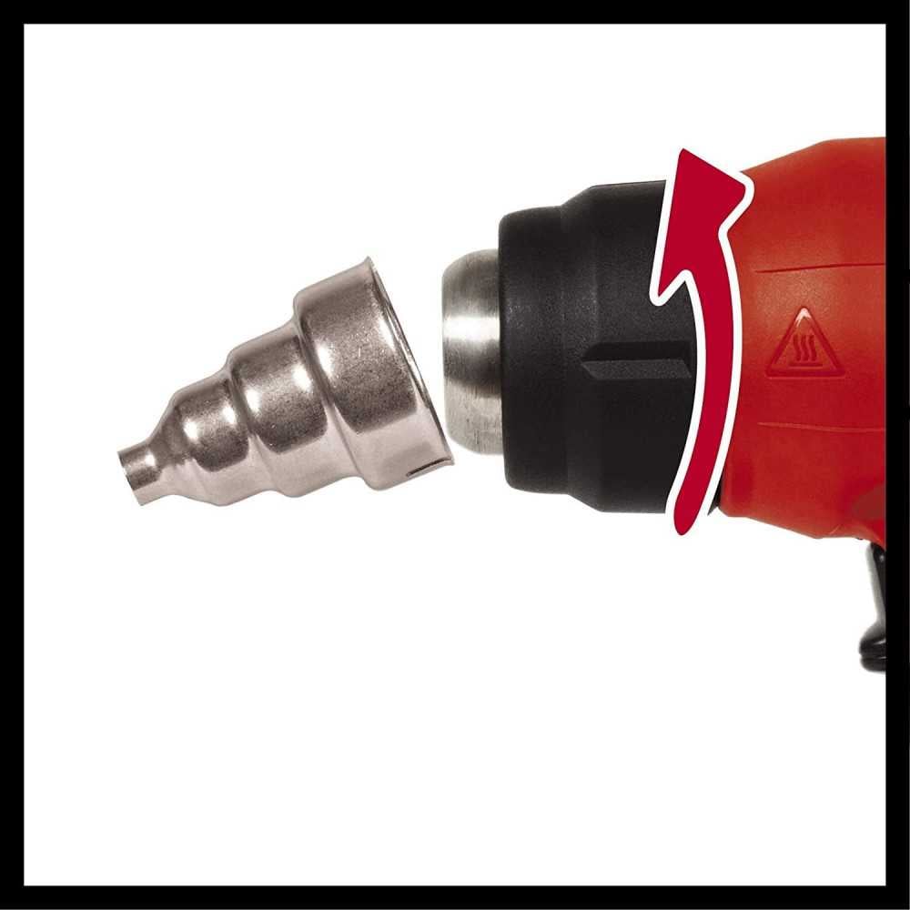 Pistola de Calor Inalámbrica 18V (Sin batería ni cargador) TE-HA 18 Li-Solo Einhell 4520500 - Imagen 5