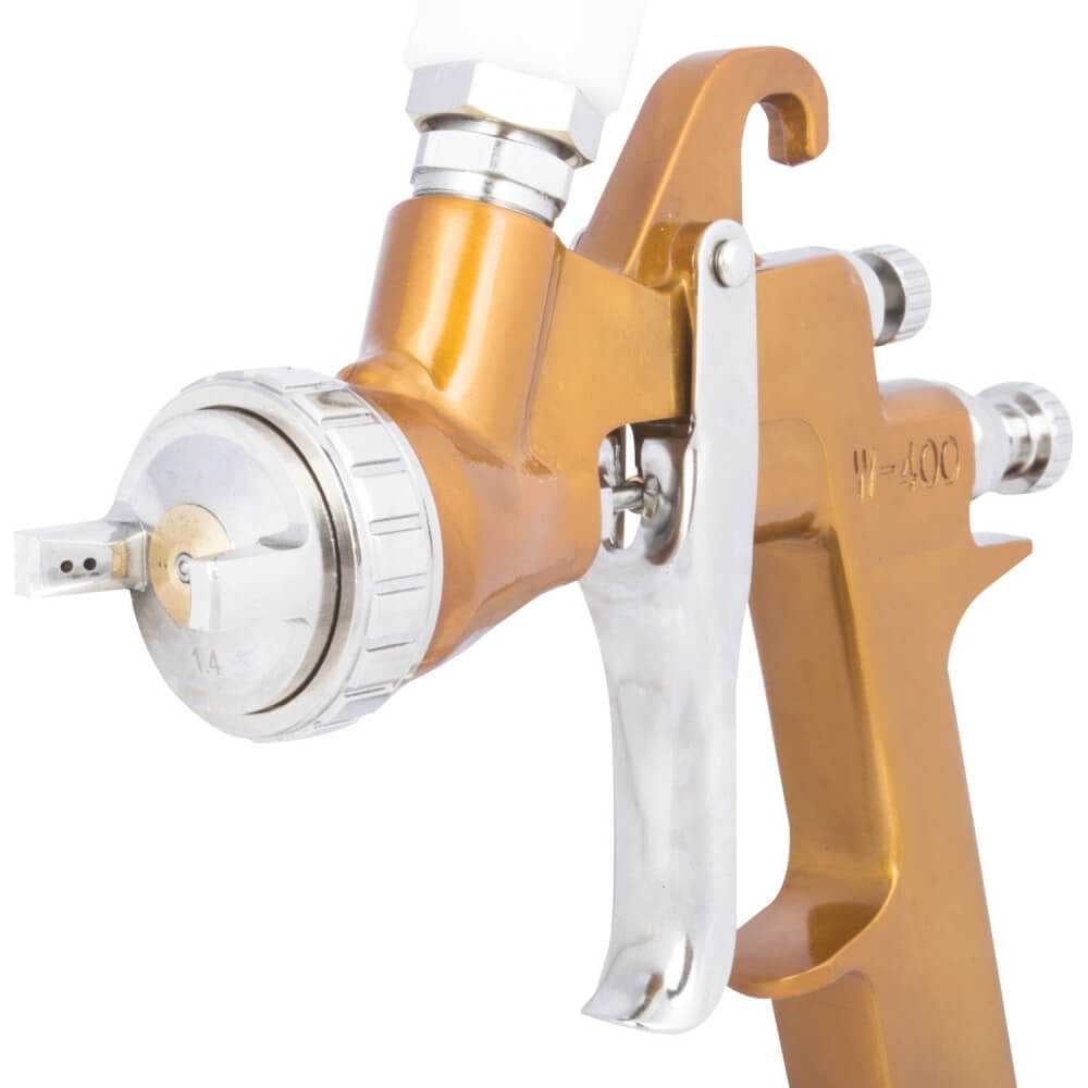 Pistola De Pintar Boquilla 1.4 mm 600cc W400 Muzi MI-MUZ-46209 - Imagen 3