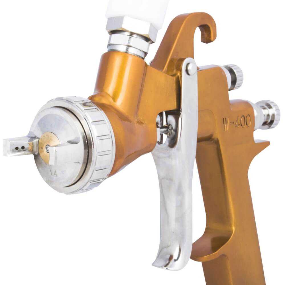 Pistola De Pintar Boquilla 1.7 mm 600cc W400 Muzi MI-MUZ-46210 - Imagen 3