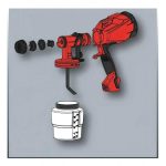 Pistola para Pintar 500W 1L TC-SY 500 S Einhell 4260011 - Imagen 6