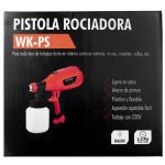 Pistola para Pintar Eléctrica 220V 2-5 PSI Wulkan WK-PS