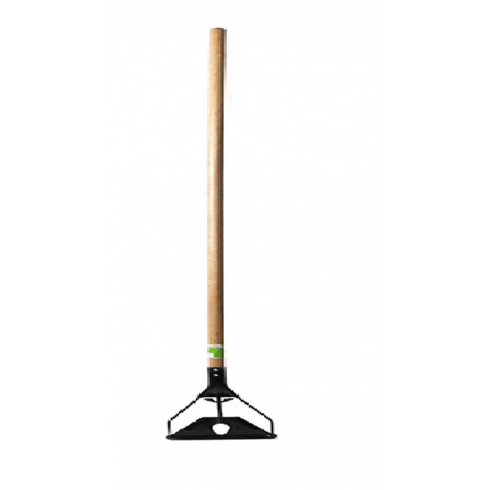 Porta Mopa Húmeda Janitor Mango Madera Cabeza Metal Búfalo 100PPT40112 - Imagen 1