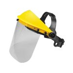 Protector Facial Policarbonato Arnés Amarillo (8"x12") FS8051 Parkson