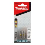 Punta de Torsión IMPACT PREMIER T20x25MM 2 Pzs Makita E-03218