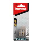 Punta de Torsión IMPACT PREMIER T25x25MM 2 Pzs Makita E-03224