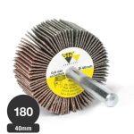 Rueda Traslapada 40 mm - Metal - Grano 150 - Vástago 6 mm - SialoX