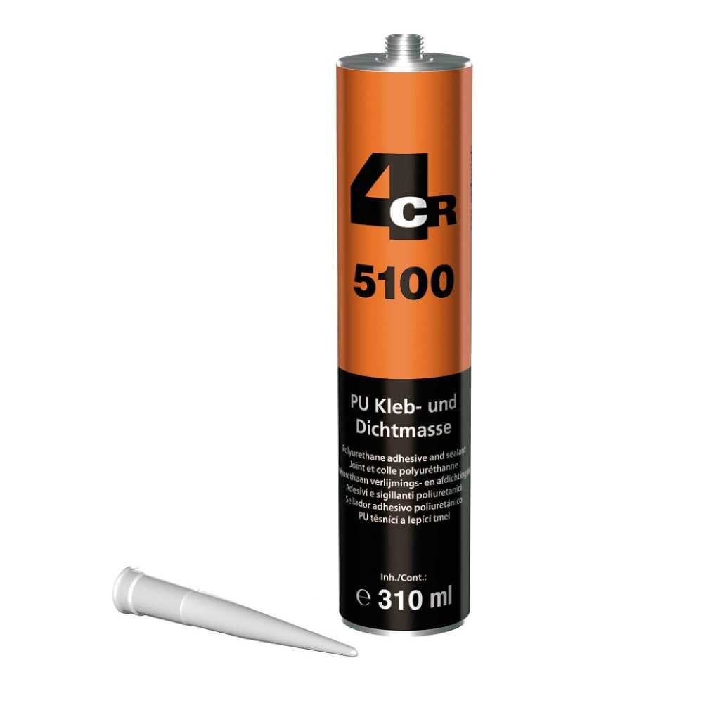 Sellador Poliuretano Blanco 310ml 1K-PU 5100 4CR - Imagen 1