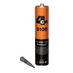 Sellador Poliuretano Gris 310ml 1K-PU 5100 4CR