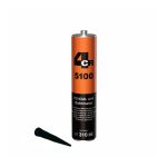 Sellador Poliuretano Negro 310ml 1K-PU 5100 4CR