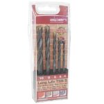 Set 5 Brocas Piedra - 4/5/6/8/10 mm - Long Life - Alpen