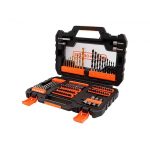 Set Accesorios Atornillar y Perforar 104 Piezas Black&Decker A7230-XJ