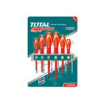 Set Atornilladores Aislados 6 PCS 1000V Total Tools THTIS566 - Imagen 2