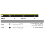 Set Atornilladores Aislados Plano-Phillips 6 piezas Irimo 459V-6-C