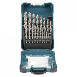 Set Brocas Metal HSS-G 19 Piezas Makita D-67549