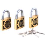 Set Candados 3 pzs 50mm Llaves Iguales Odis CAN0000062 - Imagen 3