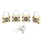 Set Candados 4 pzs 40mm Llaves iguales 340 Odis CAN0000052 - Imagen 3