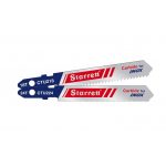 Set de 2 Sierras Caladoras Bimetalicas - Carburo Tugnsteno - Metal e Inox - 55x9.5mm - Starret