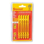 Set de 5 Sierras Caladoras Bimetalicas - Madera - 75x7.5mm - Starret