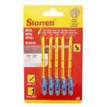 Set de 5 Sierras Caladoras Bimetalicas - Metal - 50x4.5mm - Starret