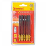 Set de 5 Sierras Caladoras Bimetalicas - Metal - Corte Descendente - 75x7.5mm - Starret