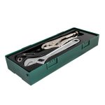 Set de Alicates Caiman y Presión + Llave Francesa 3 Pzs Jonnesway MI-JON-45978 - Imagen 3
