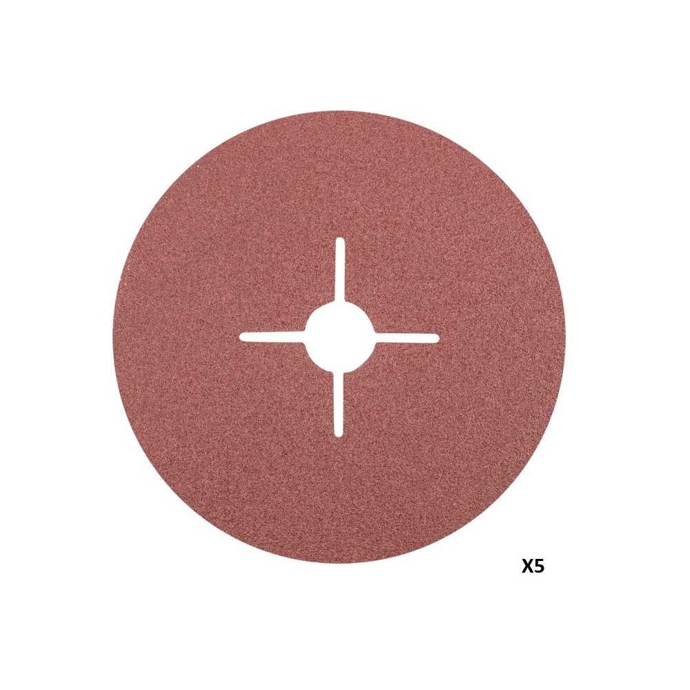 Set Discos Lija 115mm Grano 120 5 Pzs Makita P-00935 - Imagen 1