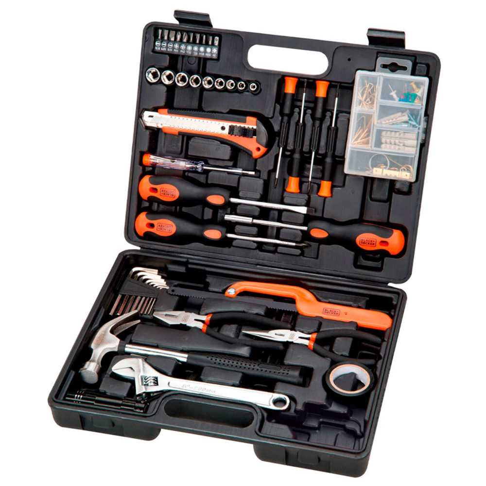 Set Herramientas Manuales 125 Piezas Black&Decker BMT125C-LA - Imagen 1