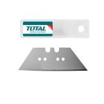 Set Hojas Cuchillo Cartonero Retráctil 10 pcs Total Tools THT519611