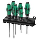 Set Rack Destornilladores Kraftform Plus Lasertip 334/6 Wera