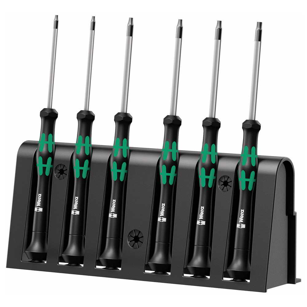 Set Rack Destornilladores TORX BO 2067/6 Micro Wera - Imagen 1