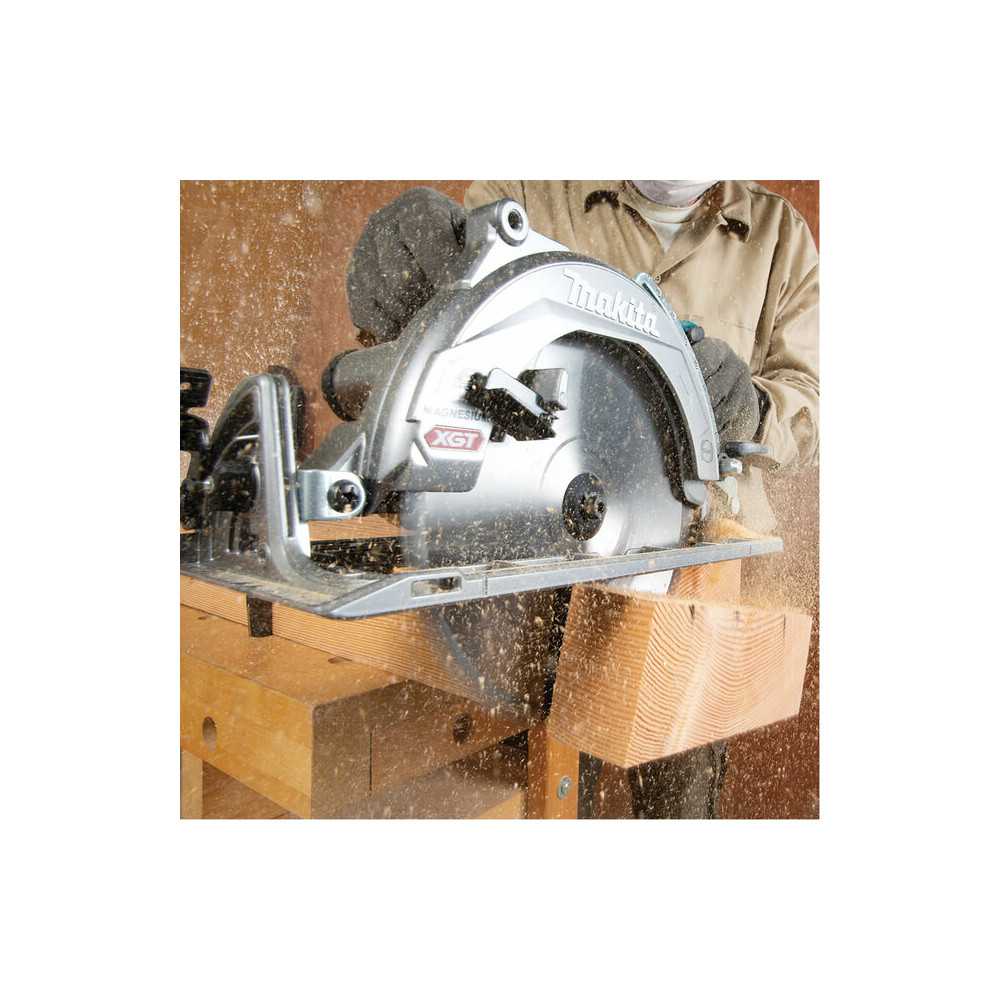 Sierra Circular Inalámbrica 10-1/4" 40V SIN BATERÍA NI CARGADOR Makita RS002GZ - Imagen 8