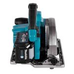 Sierra Circular Inalámbrica 7-1/4" (185mm) 40V + 2 Baterías 4.0 Ah + Cargador + Makpac Makita HS004GM201 - Imagen 6